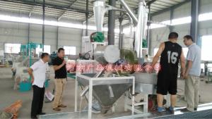 湖北客戶(hù)來(lái)廠(chǎng)考察試磨